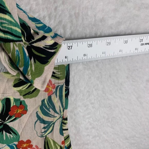 Lost + Wander Womens Luau On The Beach Botton Up Floral Tunic Size M/L NWT 10060 - Picture 6 of 11
